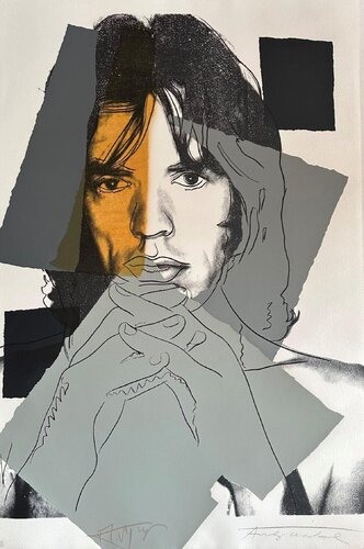 Mick Jagger FS II.147 di Andy Warhol, Stampa in vendita su Singulart