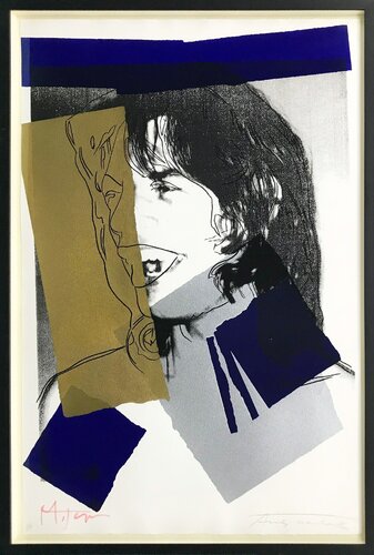 MICK JAGGER FS II.142 van Andy Warhol, Afdruk te koop op Singulart