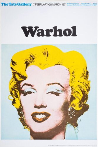 Marilyn, The Tate Gallery Poster van Andy Warhol, Afdruk te koop op Singulart