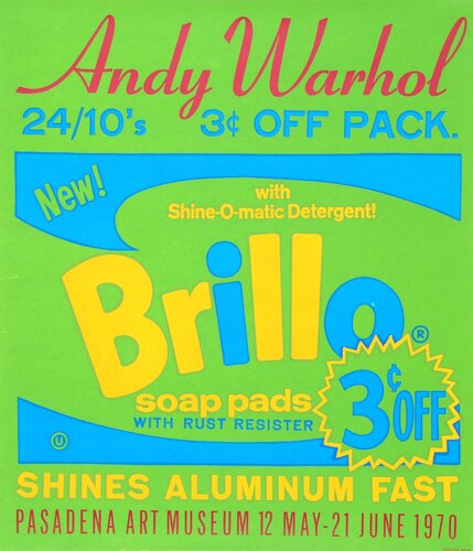 Brillo Soap Pads - Pasadena Art Museum Poster van Andy Warhol, Afdruk te koop op Singulart