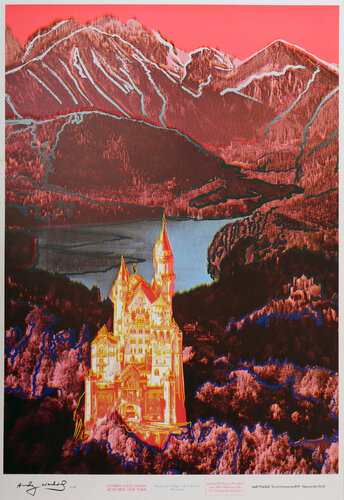 Neuschwanstein van Andy Warhol, Afdruk te koop op Singulart