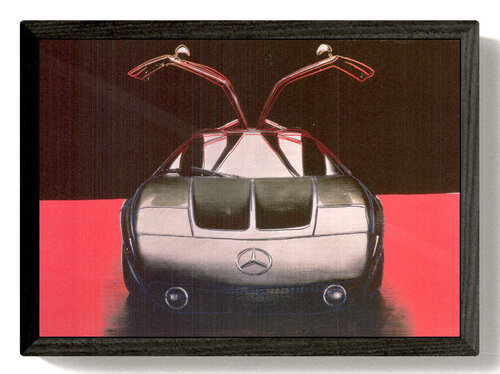 Mercedes-Benz Typ C 111 Versuchwagen  van Andy Warhol, Afdruk te koop op Singulart