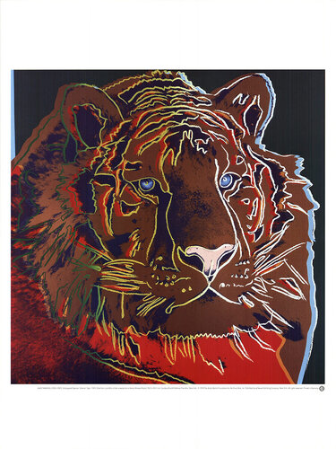 Endangered Siberian Tiger van Andy Warhol, Afdruk te koop op Singulart