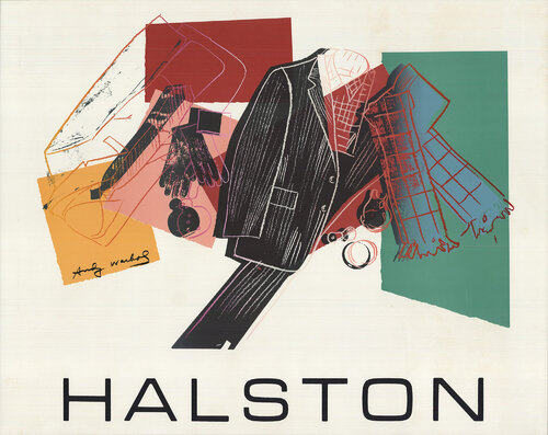 Halston Advertising Campaign Poster van Andy Warhol, Afdruk te koop op Singulart