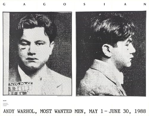 Most Wanted Men, No. 2 John Victor G. van Andy Warhol, Afdruk te koop op Singulart
