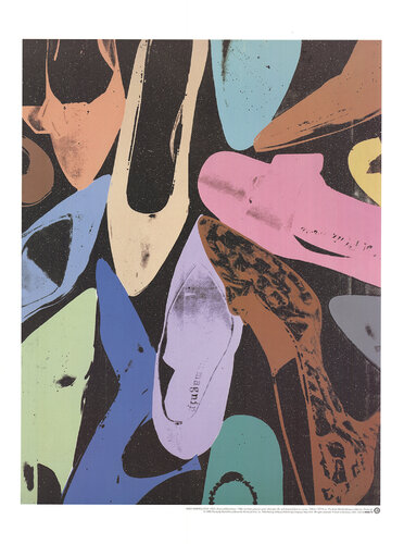 Diamond Dust Shoes di Andy Warhol, Stampa in vendita su Singulart