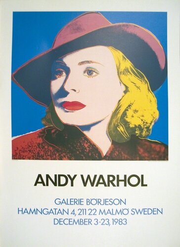 Ingrid with Hat van Andy Warhol, Afdruk te koop op Singulart