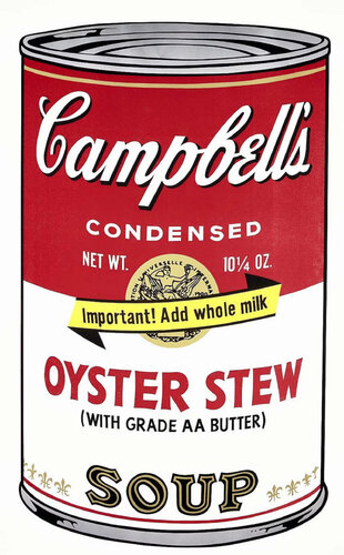 Oyster Stew, from Campbell's Soup II  van Andy Warhol, Afdruk te koop op Singulart