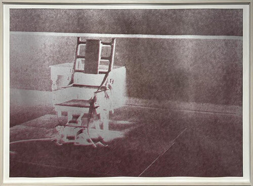 Electric Chair II.78 di Andy Warhol, Stampa in vendita su Singulart