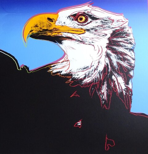 Bald Eagle, from Endangered Species (F. & S. 296) van Andy Warhol, Afdruk te koop op Singulart