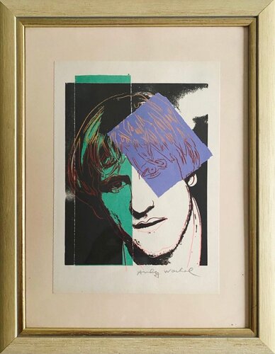 Gérard Depardieu von Andy Warhol, Druck kaufen auf Singulart