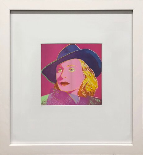 Portrait of Ingrid Bergman with Hat di Andy Warhol, Stampa in vendita su Singulart