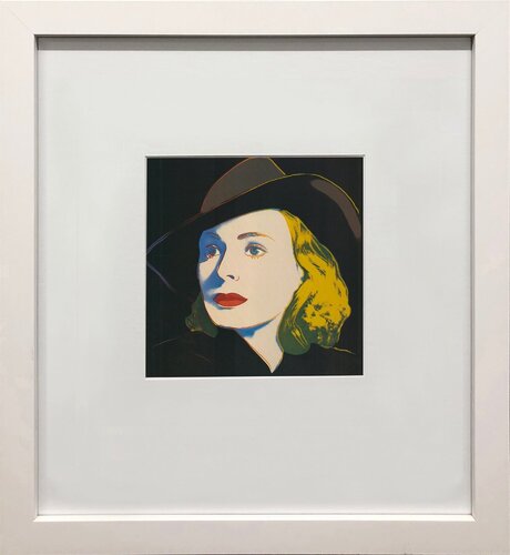 Portrait of Ingrid Bergman with Hat di Andy Warhol, Stampa in vendita su Singulart