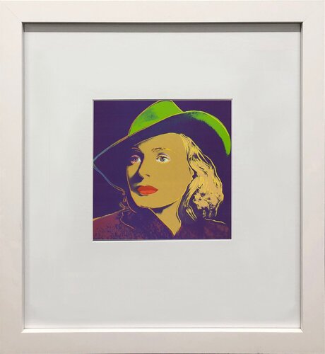 Portrait of Ingrid Bergman with Hat di Andy Warhol, Stampa in vendita su Singulart
