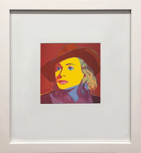 Portrait of Ingrid Bergman with Hat van Andy Warhol, Afdruk te koop op Singulart