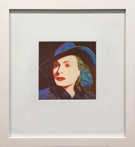 Portrait of Ingrid Bergman with Hat van Andy Warhol, Afdruk te koop op Singulart
