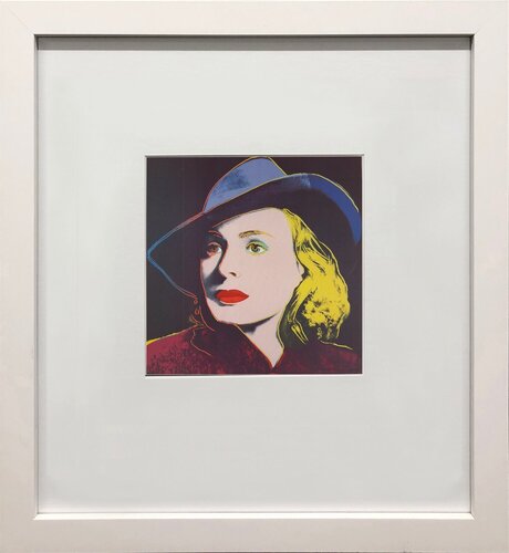 Portrait of Ingrid Bergman with Hat van Andy Warhol, Afdruk te koop op Singulart