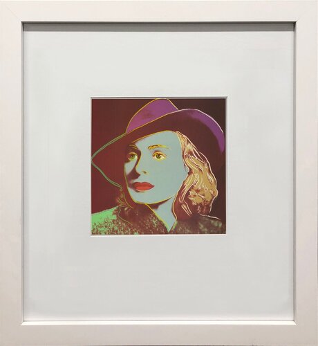 Portrait of Ingrid Bergman with Hat di Andy Warhol, Stampa in vendita su Singulart