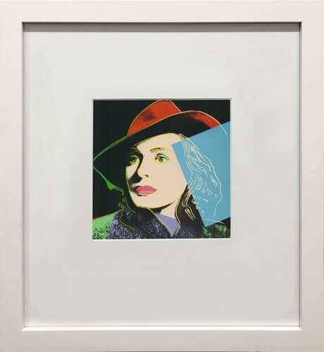 Portrait of Ingrid Bergman with Hat van Andy Warhol, Afdruk te koop op Singulart