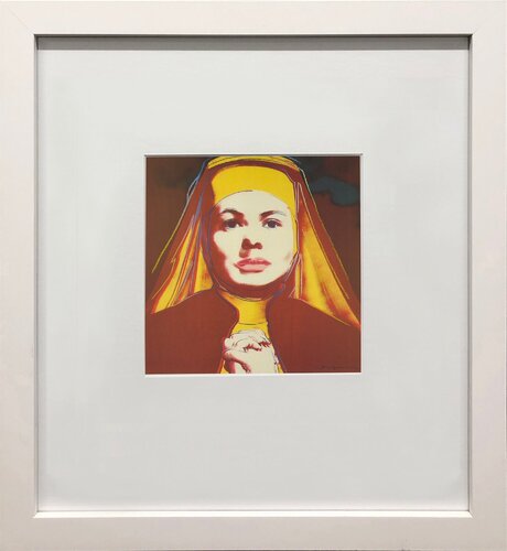 Portrait of Ingrid Bergman the Nun di Andy Warhol, Stampa in vendita su Singulart
