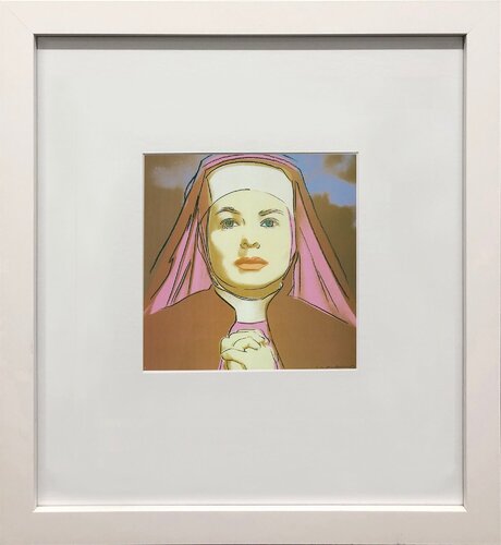 Portrait of Ingrid Bergman the Nun by Andy Warhol, 인쇄 for Sale on Singulart