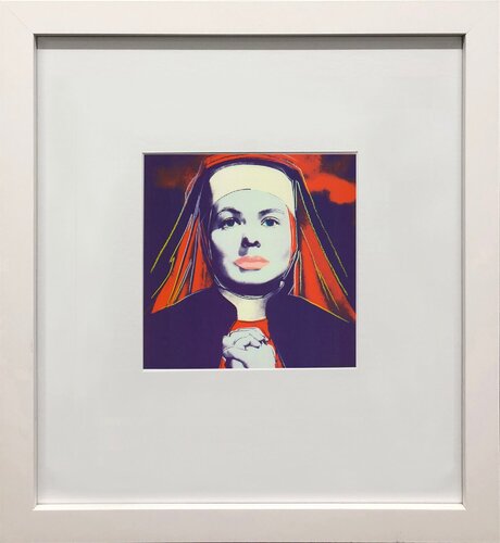Portrait of Ingrid Bergman the Nun von Andy Warhol, Druck kaufen auf Singulart