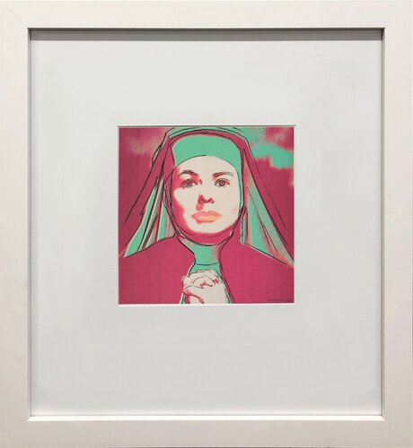 Portrait of Ingrid Bergman the Nun di Andy Warhol, Stampa in vendita su Singulart