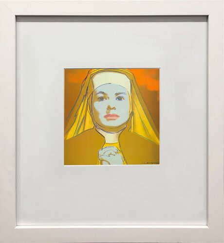 Portrait of Ingrid Bergman the Nun di Andy Warhol, Stampa in vendita su Singulart