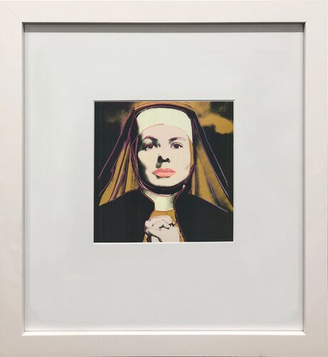 Portrait of Ingrid Bergman the Nun by Andy Warhol, Print for Sale on Singulart