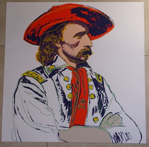 General Custer van Andy Warhol, Afdruk te koop op Singulart