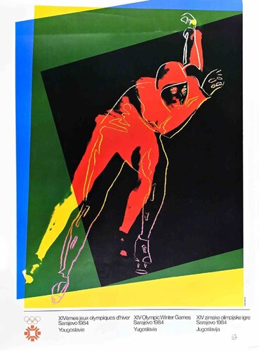  Speed Skater von Andy Warhol, Druck kaufen auf Singulart