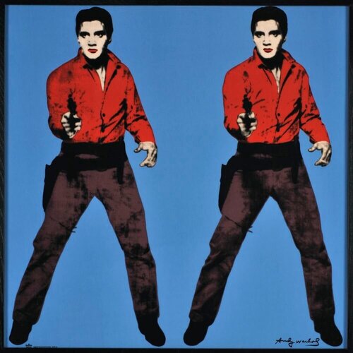 Blue Elvis by Andy Warhol, Print for Sale on Singulart
