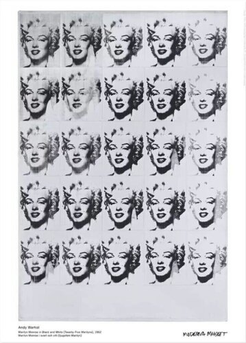 Original Exhibition Poster van Andy Warhol, Afdruk te koop op Singulart