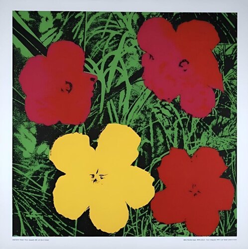 Flowers (red) by Andy Warhol, Print for Sale on Singulart