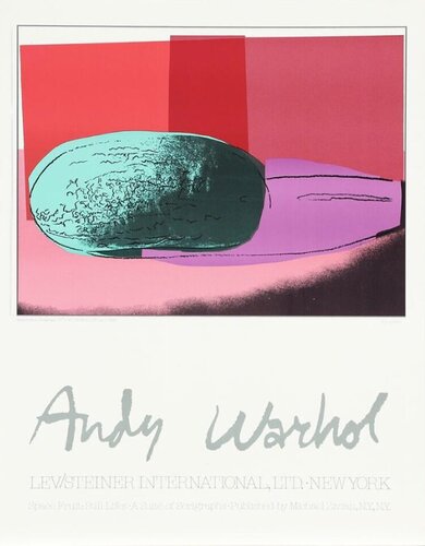 Andy Warhol Space Fruit Exhibition Poster by Andy Warhol, Print for Sale on Singulart