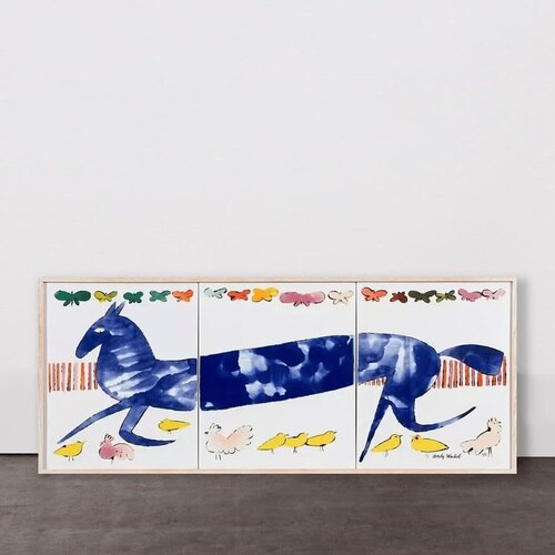Blue Horse di Andy Warhol, Stampa in vendita su Singulart