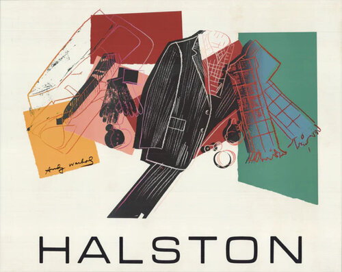 Halston Advertising Campaign Poster by Andy Warhol, 인쇄 for Sale on Singulart