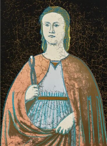 Saint Apollonia by Andy Warhol, 인쇄 for Sale on Singulart