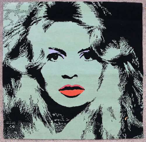 Brigitte Bardot by Andy Warhol, Textile for Sale on Singulart