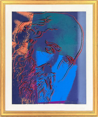 Martin Buber FS II.228 (hand signed screen print) by Andy Warhol, 인쇄 for Sale on Singulart