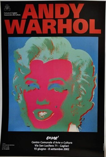 EXMA Original Authentic Poster di Andy Warhol, Stampa in vendita su Singulart
