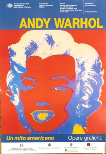 Un Mito Americano Original Authentic Poster di Andy Warhol, Stampa in vendita su Singulart