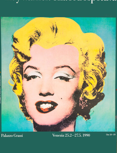 Andy Warhol Retrospective 1990 Vintage Pop Art Poster by Andy Warhol, Print for Sale on Singulart