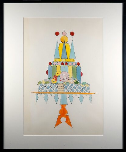 Ice Cream Dessert by Andy Warhol, Work on Paper for Sale on Singulart
