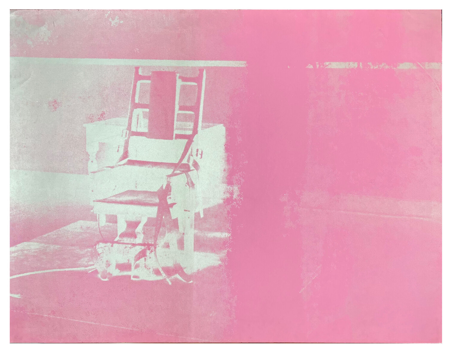 Electric Chairs Andy Warhol Print for sale