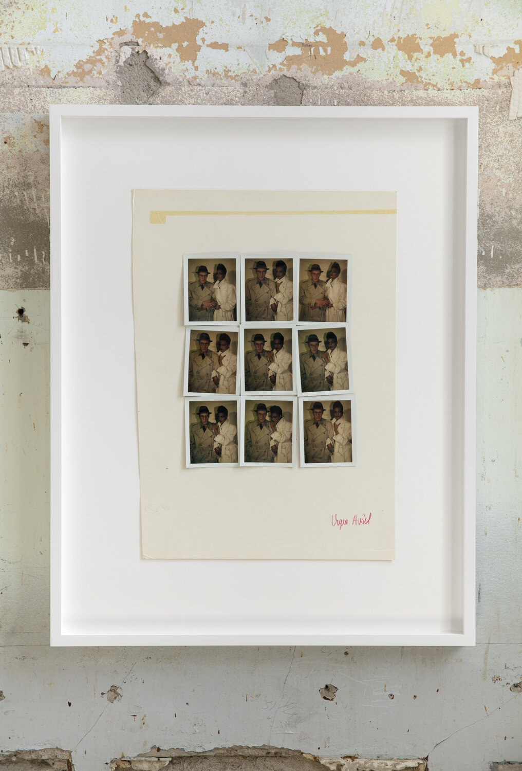 William Burroughs and Model for French Vogue Andy Warhol Fotografia in vendita
