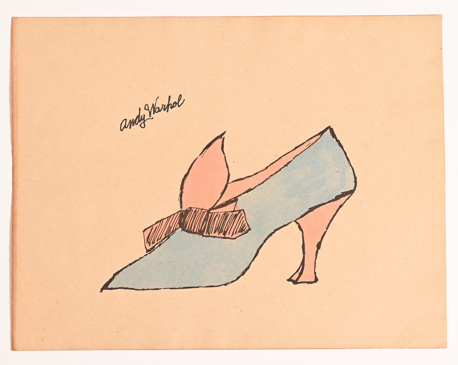 Shoe - Á la Recherche du "shoe" perdu Andy Warhol Druck zu verkaufen