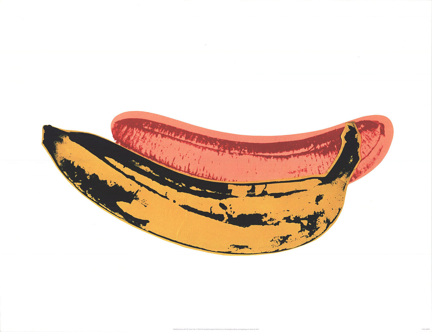 Banana Andy Warhol Stampa in vendita