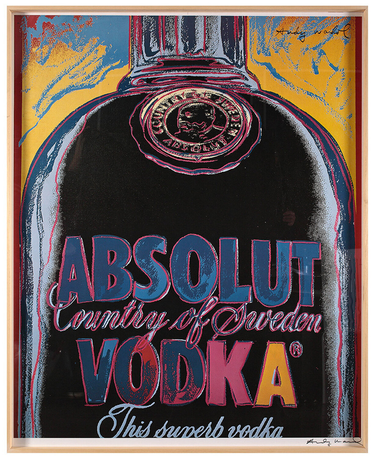 Absolut Vodka Andy Warhol Print for sale