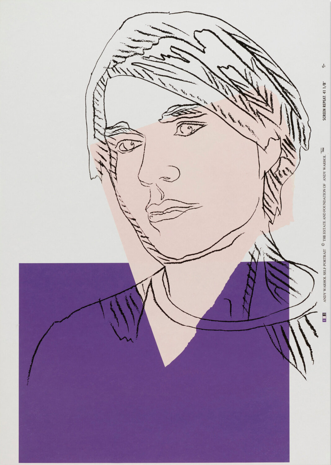 Self-Portrait (F. & S. II.156A) Andy Warhol Stampa in vendita